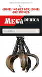 Mobile Screenshot of mega-debica.pl